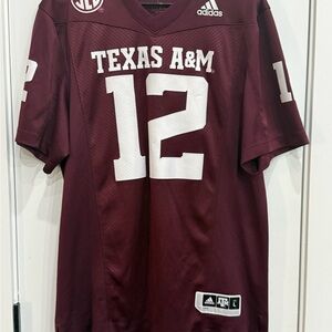 Adidas Maroon Texas A&M 12th Man Jersey